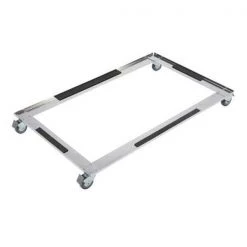 Pro Select Proselect ZW5224 42 Stainless Steel Modular Kennel Base with Wheel - Large