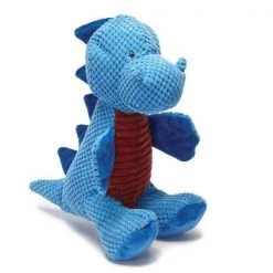 Play365 GY3720 09 19 Jurassic Cord Crew T-Rex Dog Toy; Blue - Large