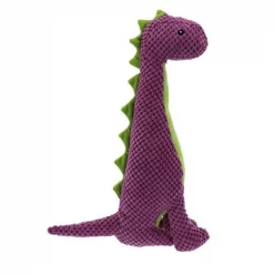 Play365 GY3720 08 79 Jurassic Cord Crew Massospondylus Dog Toy; Purple - Large