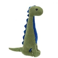 Play365 GY3720 08 43 Jurassic Cord Crew Massospondylus Dog Toy; Green - Large