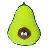 Chomper ZD2180 12 15 Food Junkeez Avocado Plush Dog Toy - Small