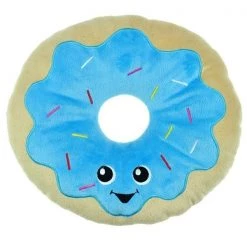 Chomper ZD2217 12 21 Food Junkeez Donut Plush Dog Toy - Small