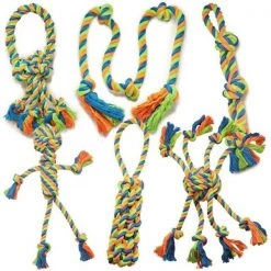 Griggles US0641 10 10 Snake Mighty Bright Tug Tough Rope Dog Toy