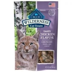 Blue Buffalo 21012029 2 oz Wilderness Cat Treat Crunchy Chicken