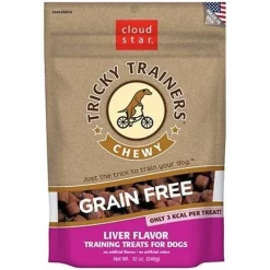 Pet Food Experts PetFoodExperts 25016207 12 oz Cloudstar Grain Free Tricky Trainers Chewy Liver