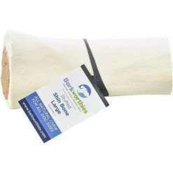 Barkworthies 20511445 Large Stuffed Beef Shin Bone Dog Treats - 10 Count