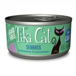Tiki Cat 25103218 Luau Oahu Seabass Cat Food - 6 oz