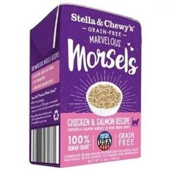 Stella & Chewys 84000831 5.5 oz Marvelous Morsels Chicken & Salmon Cat Food