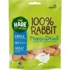 Hare 41305825 2.25 oz 100 Percent Rabbit Frizzled Jerky for Dog