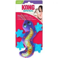 Kong 56045925 Better Buzz Gecko Cat Toy