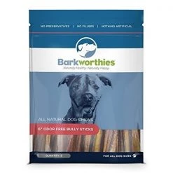 Pet Food Experts PF 20510393 6 in. Barkworthies Bully Stick Treat for Dogs Pack of 5