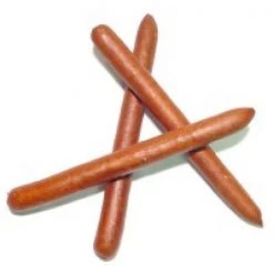 Pet Food Experts PF 50952300 4 in. Happy Howie Dog Beef Sausage - 80 Pack