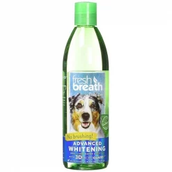 TropiClean 90000225 16 oz Fresh Breath Advanced Whitening Water Additive