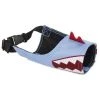 Pet Life MZ1BLSM Fumigation Adjustable Designer Dog Muzzle; Blue - Small