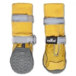 Dog Helios F16YLXL Traverse Premium Grip High-Ankle Outdoor Dog Boots - Yellow - Extra-Large