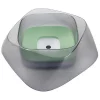Natural Life Pet Products Pet Life S8GN Hydritate Anti-Puddle Cat & Dog Drinking Water Bowl; Green - One Size