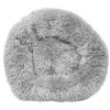 Natural Life Pet Products Pet Life PB111GYMD Nestler High-Grade Plush & Soft Rounded Dog Bed; Grey - Medium