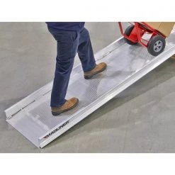 Pit Pal 280 24" x 2.75" x 8" Aluminum Pit Ramps