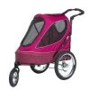 Petique JG01100103 Pet Jogging Stroller; Blazin Berry