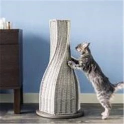 The Refined Feline CALYPSO-SK Calypso Cat Scratching Post; Smoke