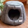 Aeromark C30HHG-SH Armarkat Cat Bed; Grey & Silver Grey