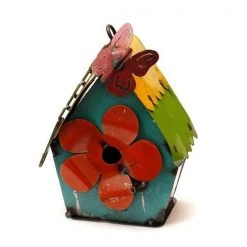 Rustic Arrow 10178 Hanging Birdhouse with Butterfly - Small