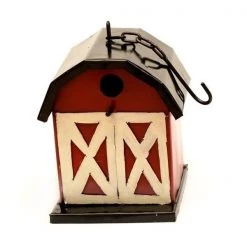 Rustic Arrow 10515 Hanging Barn Birdhouse for Decor