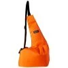 Sepnine 19D Nylon waterproof Orange L Pet Carrier Shoulder Bag with Extra Pocket for Cat; Dog & Small Animals; Orange - Large