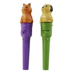 Hart Enterprises 2023331 Abilitations Wiggle Wandz Oral Stimulation for Kids; Dog & Cat - Set of 2