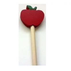 Viewpoint Suntex Teachers Gifts L.P. Wooden Pointer With Apple - 36 in.