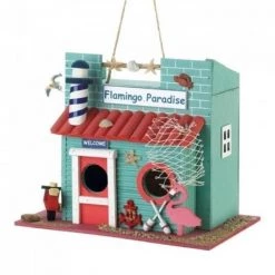 Songbird Valley 10018681 Flamingo Paradise Birdhouse