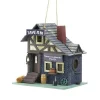 Songbird Valley 10019002 Old-Fashioned Tavern Bird House; Blue