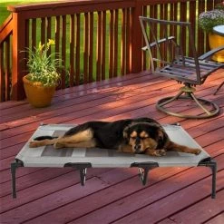 Petmaker 80-PET6086GY Elevated Pet Bed; Gray - 48 x 35.5 x 9 in.