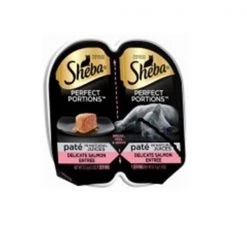Mars Petcare Us 216069 2.6 oz Sheba Perfect Portions Salmon Wet Cat Food