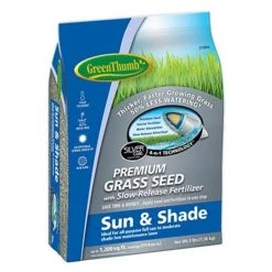 DLF 213094 3 lbs Green Thumb Sun & Shade Seed