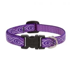 Lupine Pet Lupine 223728 0.5 x 8-12 in. Jelly Roll Adjustable Dog Collar
