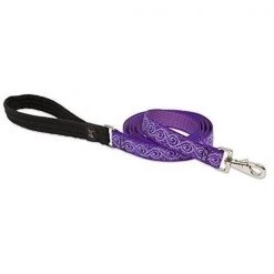Petpalace 1 x 6 in. Jelly Roll Dog Leash