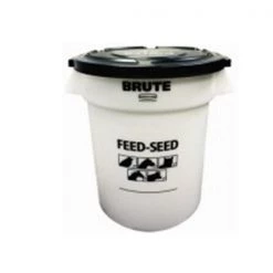 Rubbermaid Commercial Prod 224632 20 gal Feed & Seed Container - Lid Not Included
