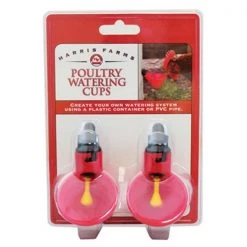 Harris Farms 199241 Poultry Watering Cup; 2 Per Pack