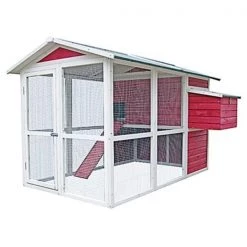 Innovation Pet 242675 Medium Red Vintage Coop