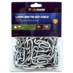 Apex Tool 231467 15 ft. Zinc Plated Large Pet Tie Out Chain