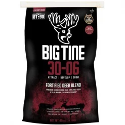 Scott Pet 248784 40 LB Big Tine Nitro Fortified Deer Blend Premium Blend Of Corn Milo Sunflower Seeds & Nitro Mineral & Vitamin Supplement