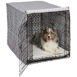 Midwest Metal Products 249521 48 in. BRN Pets Dog Crate Cover