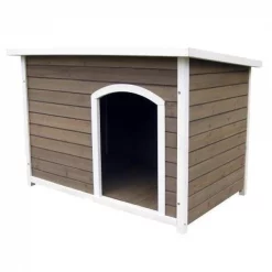 Innovation Pet 248308 Houses & Paws Cabin Home Dog House; Large - 46 x 30 x 33 in.