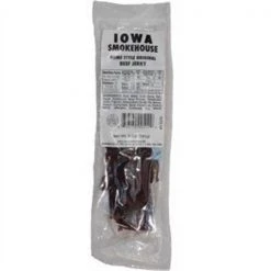 Iowa Smokehouse & Preferred Wholesale 253850 5 oz Homestyle Original Flavor Beef Jerky - Pack of 12