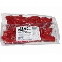 Iowa Smokehouse & Preferred Wholesale 253862 24 oz Premium Cut Snack Sticks - Pack of 12