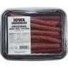 Iowa Smokehouse & Preferred Wholesale 253857 13 oz Original Flavor Beef Deli Sticks - Pack of 16