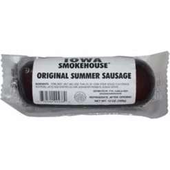 Iowa Smokehouse & Preferred Wholesale 253867 12 oz Original Flavor Summer Sausage - Pack of 12