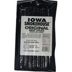 Iowa Smokehouse & Preferred Wholesale 253843 16 oz Original Flavor Meat Sticks - Pack of 10