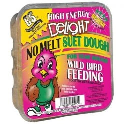C & S Products Co Inc C & S Products 273962 11 oz High Energy Delight No Melt Suet Dough Cake - Pack of 8